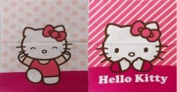 Povlak krep 40/40cm Hello Kitty patchwork