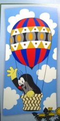 Osuška Krteček v balónu 70 x 150 cm